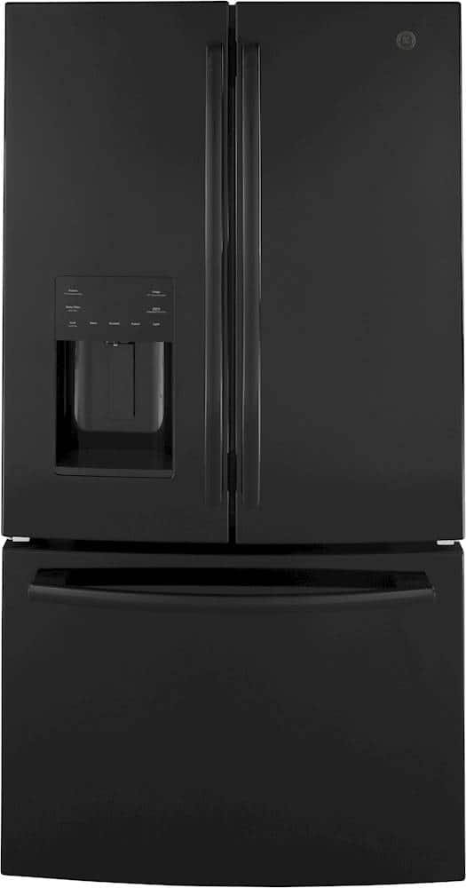 GE 25.6 Cu. Ft. French Door Smart Refrigerator Space Saving Ice Maker High Gloss from Kings Outlet