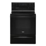 Whirlpool 5.3 Cu. Ft. Freestanding Electric Range Keep Warm Setting Black from Kings Outlet