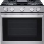 LG 5.8 Cu. Ft. Smart Freestanding Gas True Convection Range EasyClean InstaView Stainless Steel from Kings Outlet