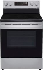 LG 6.3 Cu. Ft. Smart Freestanding Electric Range EasyClean WideView Window Stainless Steel from Kings Outlet