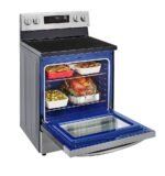 LG 6.3 Cu. Ft. Smart Freestanding Electric Range EasyClean WideView Window Stainless Steel from Kings Outlet