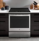 GE Profile 30" Smart Slide-In Electric Convection Fingerprint Resistant Range Stainless Steel from Kings Outlet