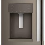 GE 22.1 Cu. Ft. French Door Counter-Depth Refrigerator Space Saving Ice Maker Slate from Kings Outlet