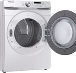 Samsung 7.5 Cu. Ft. Stackable Electric Dryer Sensor Dry White from Kings Outlet