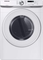 Samsung 7.5 Cu. Ft. Stackable Gas Dryer Sensor Dry White from Kings Outlet