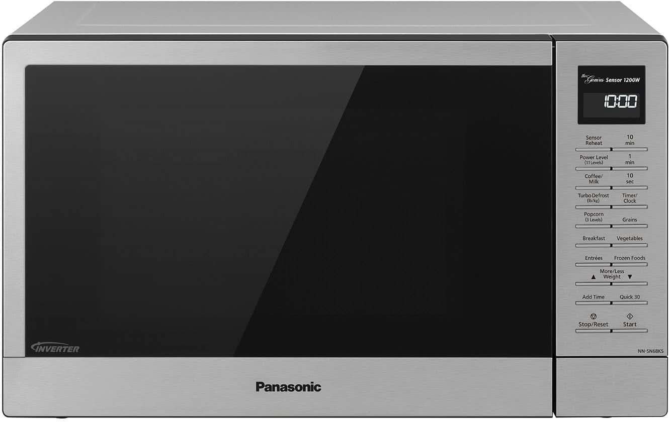 Kings Outlet Panasonic 1.2 Cu. Ft. 1200 Watt SN68KS Microwave Inverter Genius Sensor Stainless Steel Panasonic 1.2 Cu. Ft. 1200 Watt SN68KS Microwave Inverter Genius Sensor Stainless Steel from Kings Outlet