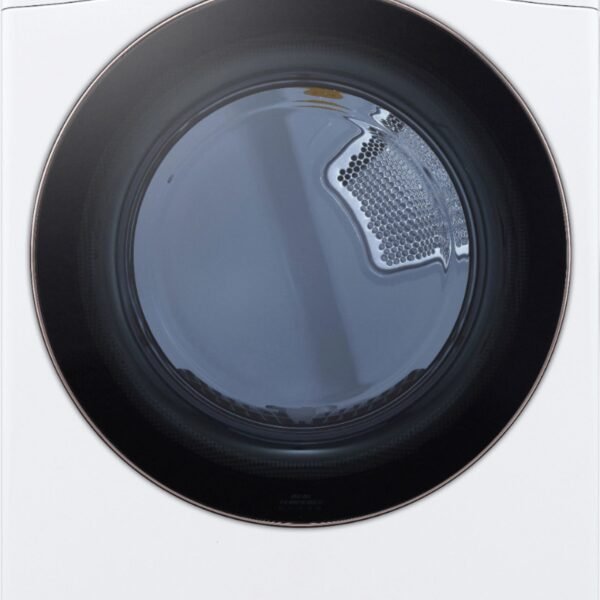 LG 7.4 Cu. Ft. Stackable Smart Gas Dryer Steam Built-In Intelligence White from Kings Outlet