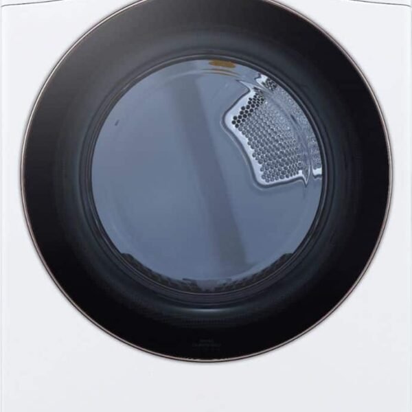 LG 7.4 Cu. Ft. Stackable Smart Electric Dryer Steam Built-In Intelligence White from Kings Outlet