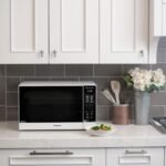 Panasonic 1.2 Cu. Ft. 1200 Watt SN65KW Microwave Inverter Genius Sensor White from Kings Outlet