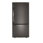 LG 25.5 Cu. Ft. Bottom-Freezer Refrigerator Ice Maker Black Stainless Steel from Kings Outlet