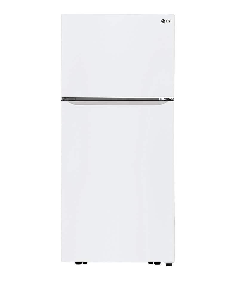 LG 20.2 Cu. Ft. Top-Freezer Refrigerator White from Kings Outlet