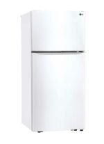 LG 20.2 Cu. Ft. Top-Freezer Refrigerator White from Kings Outlet
