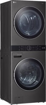 LG 4.5 Cu. Ft. HE Smart Front Load Washer 7.4 Cu. Ft. Gas Dryer from Kings Outlet