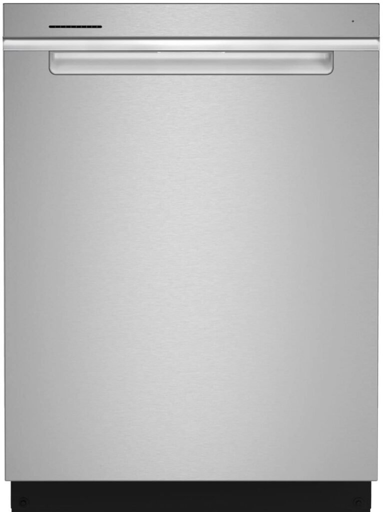 Whirlpool 24" Top Control Built-In Stainless Steel Tub Dishwasher 3rd Rack AI Intelligent Wash from Kings Outlet