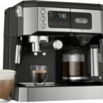 De Longhi Digital All-in-One Combination Coffee Espresso Machine Black Stainless Steel from Kings Outlet