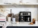 De Longhi Digital All-in-One Combination Coffee Espresso Machine Black Stainless Steel from Kings Outlet