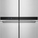 Whirlpool 19.4 Cu. Ft. 4-Door French Door Counter-Depth Refrigerator Flexible Organization Spaces Stainless Steel from Kings Outlet