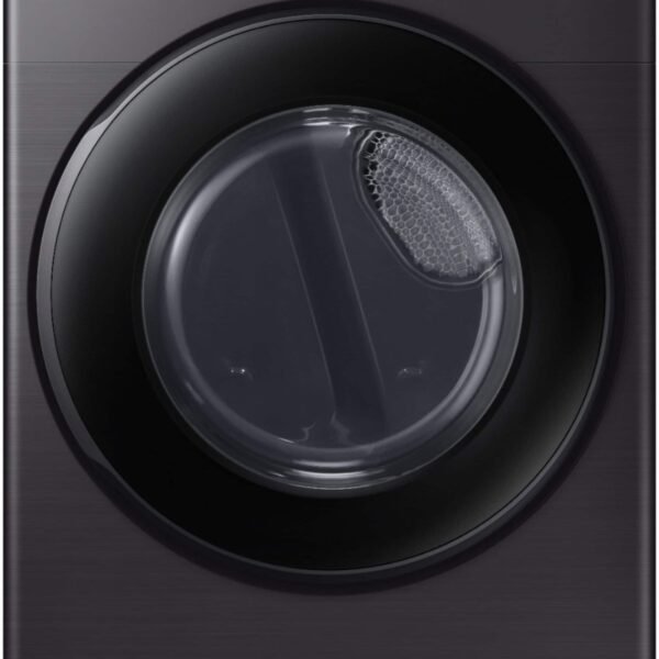 Samsung 7.5 Cu. Ft. Stackable Electric Dryer Sensor Dry Black Stainless Steel from Kings Outlet