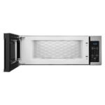 Whirlpool 1.1 Cu. Ft. Low Profile Over-the-Range Microwave Hood 2-Speed Vent Stainless Steel from Kings Outlet