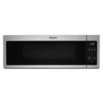 Whirlpool 1.1 Cu. Ft. Low Profile Over-the-Range Microwave Hood 2-Speed Vent Stainless Steel from Kings Outlet
