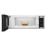 Whirlpool 1.1 Cu. Ft. Low Profile Over-the-Range Microwave Hood 2-Speed Vent Stainless Steel from Kings Outlet