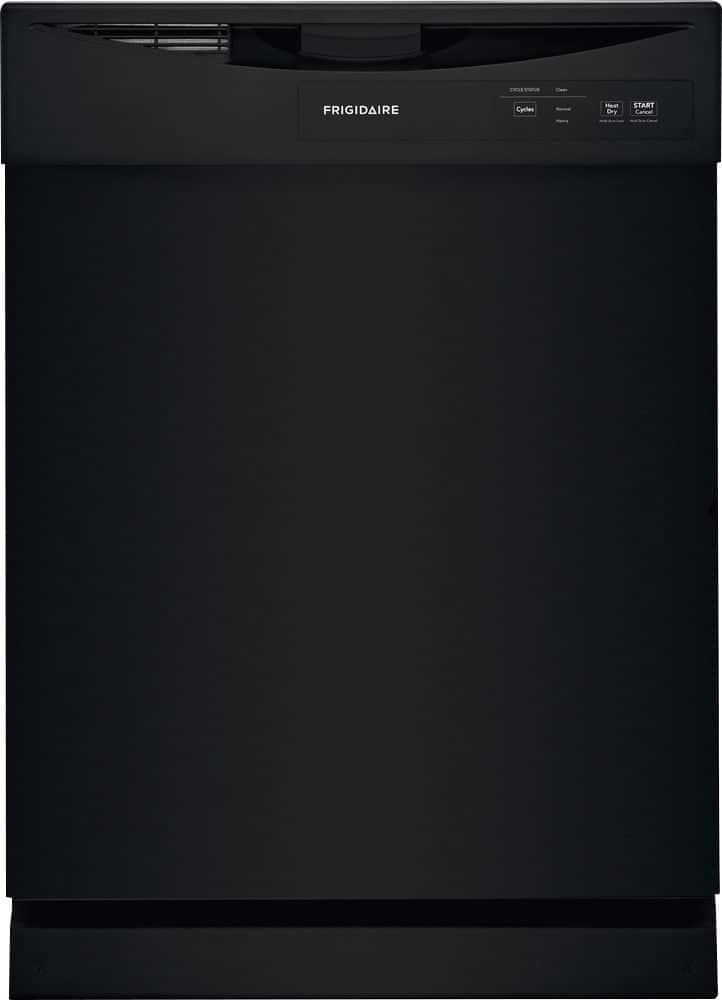 Frigidaire 24" Front Control Built-In Dishwasher Energy Saver Dry 62dba Black from Kings Outlet