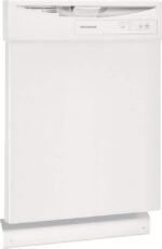 Frigidaire 24" Front Control Built-In Dishwasher Energy Saver Dry 62dba White from Kings Outlet