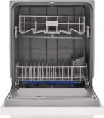 Frigidaire 24" Front Control Built-In Dishwasher Energy Saver Dry 62dba White from Kings Outlet