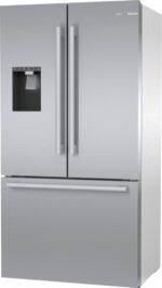Bosch 500 Series 21 Cu. Ft. French Door Bottom Freezer Counter-Depth Smart Refrigerator Stainless from Kings Outlet