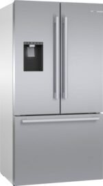 Bosch 500 Series 21 Cu. Ft. French Door Bottom Freezer Counter-Depth Smart Refrigerator Stainless from Kings Outlet