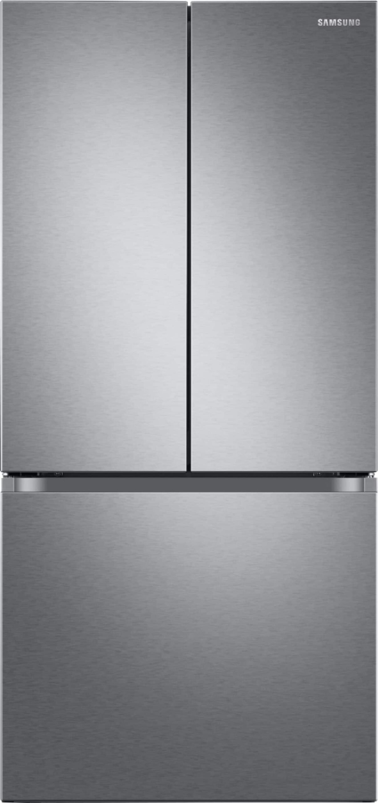 Kings Outlet Samsung 17.5 cu. ft. 3-Door French Door Counter Depth Smart Refrigerator Twin Cooling Plus Samsung 17.5 cu. ft. 3-Door French Door Counter Depth Smart Refrigerator Twin Cooling Plus from Kings Outlet