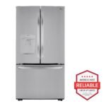 LG 29 Cu. Ft. French Door Smart Refrigerator External Water Dispenser Stainless Steel from Kings Outlet