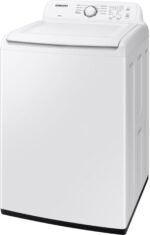 Samsung 4.0 Cu. Ft. High-Efficiency Top Load Washer ActiveWave Agitator White from Kings Outlet