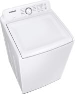 Samsung 4.0 Cu. Ft. High-Efficiency Top Load Washer ActiveWave Agitator White from Kings Outlet