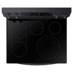 Samsung 6.3 cu. ft. Freestanding Electric Convection+ Range WiFi No-Preheat Air Fry Griddle Black from Kings Outlet