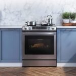 Samsung 6.3 cu. ft. Slide-in Induction Range Smart Dial WiFi Air Fry Stainless Steel from Kings Outlet