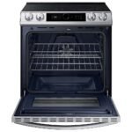 Samsung 6.3 cu. ft. Slide-in Induction Range Smart Dial WiFi Air Fry Stainless Steel from Kings Outlet