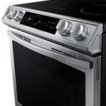 Samsung 6.3 cu. ft. Slide-in Induction Range Smart Dial WiFi Air Fry Stainless Steel from Kings Outlet