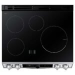 Samsung 6.3 cu. ft. Slide-in Induction Range Smart Dial WiFi Air Fry Stainless Steel from Kings Outlet