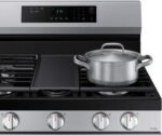 Samsung 6.0 cu. ft. Freestanding Gas Range 18K BTU Dual Power Burner Self Clean from Kings Outlet