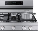 Samsung 6.0 Cu. Ft. Freestanding Gas Convection+ Range WiFi No-Preheat Air Fry Stainless Steel from Kings Outlet