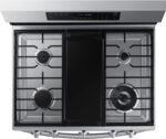 Samsung 6.0 Cu. Ft. Freestanding Gas Convection+ Range WiFi No-Preheat Air Fry Stainless Steel from Kings Outlet