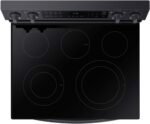 Samsung 6.3 cu. ft. Freestanding Electric Range WiFi No-Preheat Air Fry Convection Black Stainless from Kings Outlet
