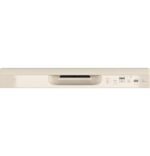 GE 24" Front Control Built-In Plastic Tub Dishwasher Steam + Sanitization 55 dBA Bisque from Kings Outlet