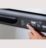 GE 24" Front Control Built-In Plastic Tub Dishwasher Steam + Sanitization 55 dBA Bisque from Kings Outlet