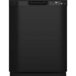 GE 24" Front Control Built-In Plastic Tub Dishwasher Steam + Sanitization 55 dBA Black from Kings Outlet