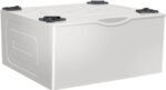 Samsung Washer/Dryer Laundry Pedestal Storage Drawer Ivory from Kings Outlet