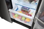 Frigidaire Gallery 22.3 Cu. Ft. Side-by-Side Counter-Depth Refrigerator Black Stainless Steel from Kings Outlet