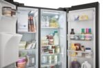 Frigidaire Gallery 22.3 Cu. Ft. Side-by-Side Counter-Depth Refrigerator Black Stainless Steel from Kings Outlet
