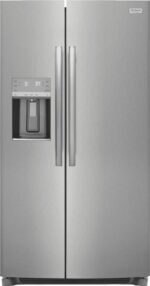 Frigidaire Gallery 22.3 Cu. Ft. Side-by-Side Counter-Depth Refrigerator Smudge Proof Stainless Steel from Kings Outlet